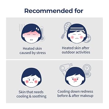numbuzin No.4 Sheet Mask | Icy Soothing Sheet (1 Mask) | Instant Cooling, Hydrating with Tea Tree Extract, Bergamot Leaf Extract | Soothes, Relieves Heated Skin