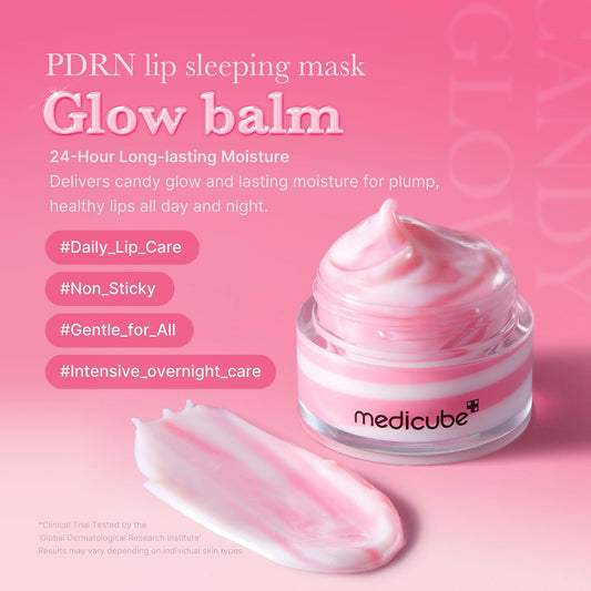 medicube Mascarilla labial nocturna PDRN - Bálsamo labial de noche para una hidratación duradera