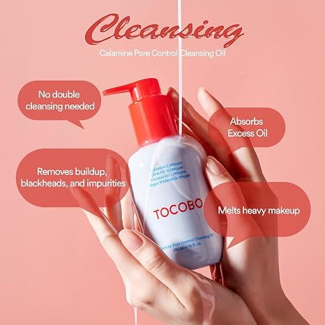 TOCOBO Calamine Pore Control Cleansing Oil - Blackheads, Make-up Cleansing, Pore Care, Deep Cleansing