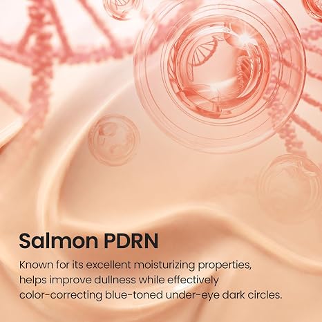 SKINFOOD Salmon PDRN Dark Circle Concealer Cream - (0 Light), Under Eye Concealer for Dark Spots and Wrinkles, Full Coverage, Stocking Stuffer, 10 g (0.35 Oz)