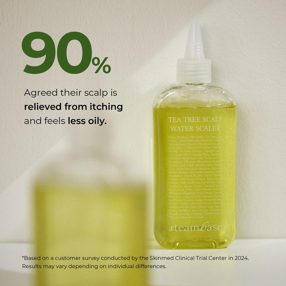 Tea Tree Scalp Treatment, Purifies and Exfoliates Oily Scalp, Natural BHA & Tea Tree, Removes Odor & Buildup, Hypoallergenic Exfoliator