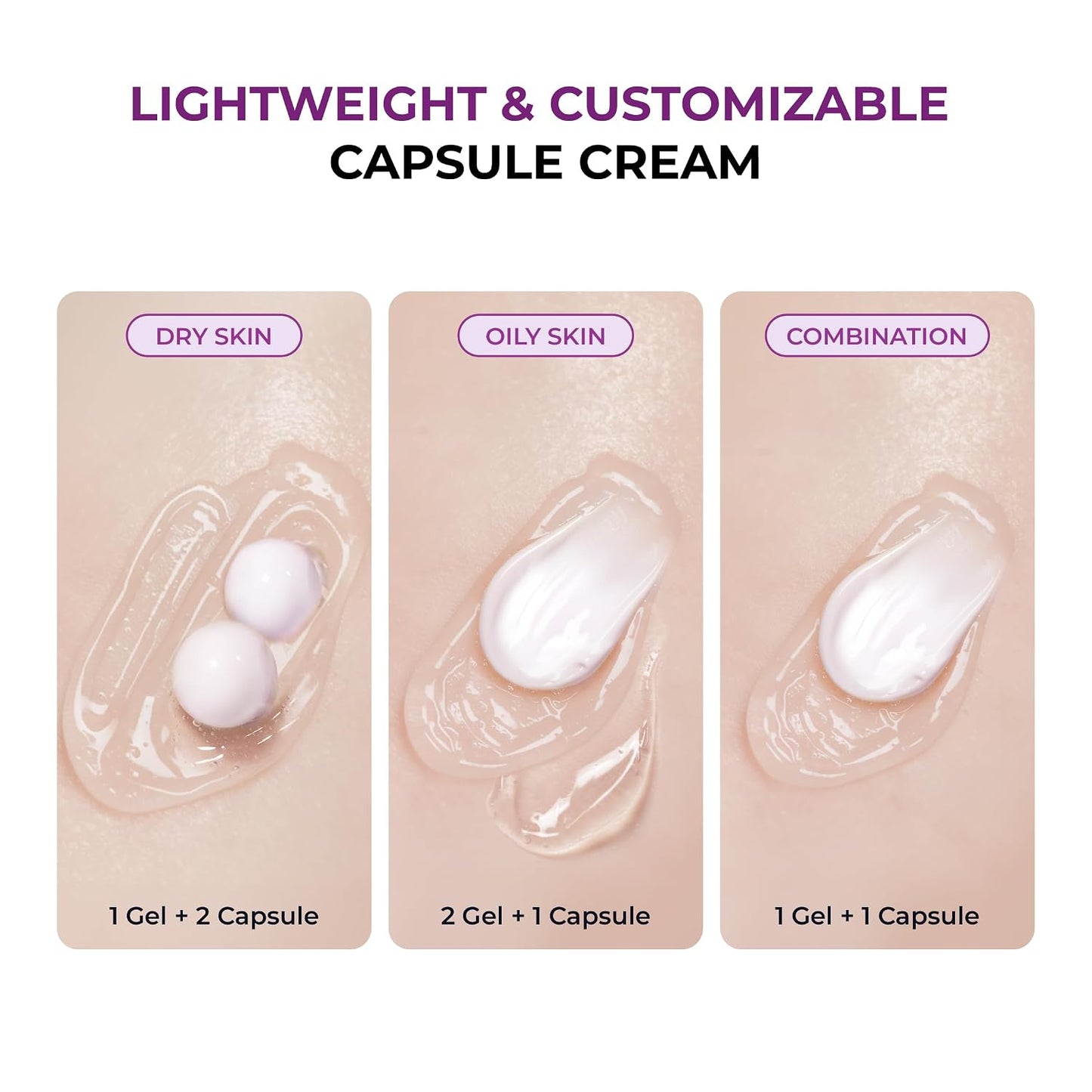 JUMISO Niacinamide Overnight Sleeping Mask, Capsule Cream, Customizable capsule sleeping mask: 5% niacinamide, TXA & glutathione Tone Appearance Care, Ceramide & HA, fragrance-free