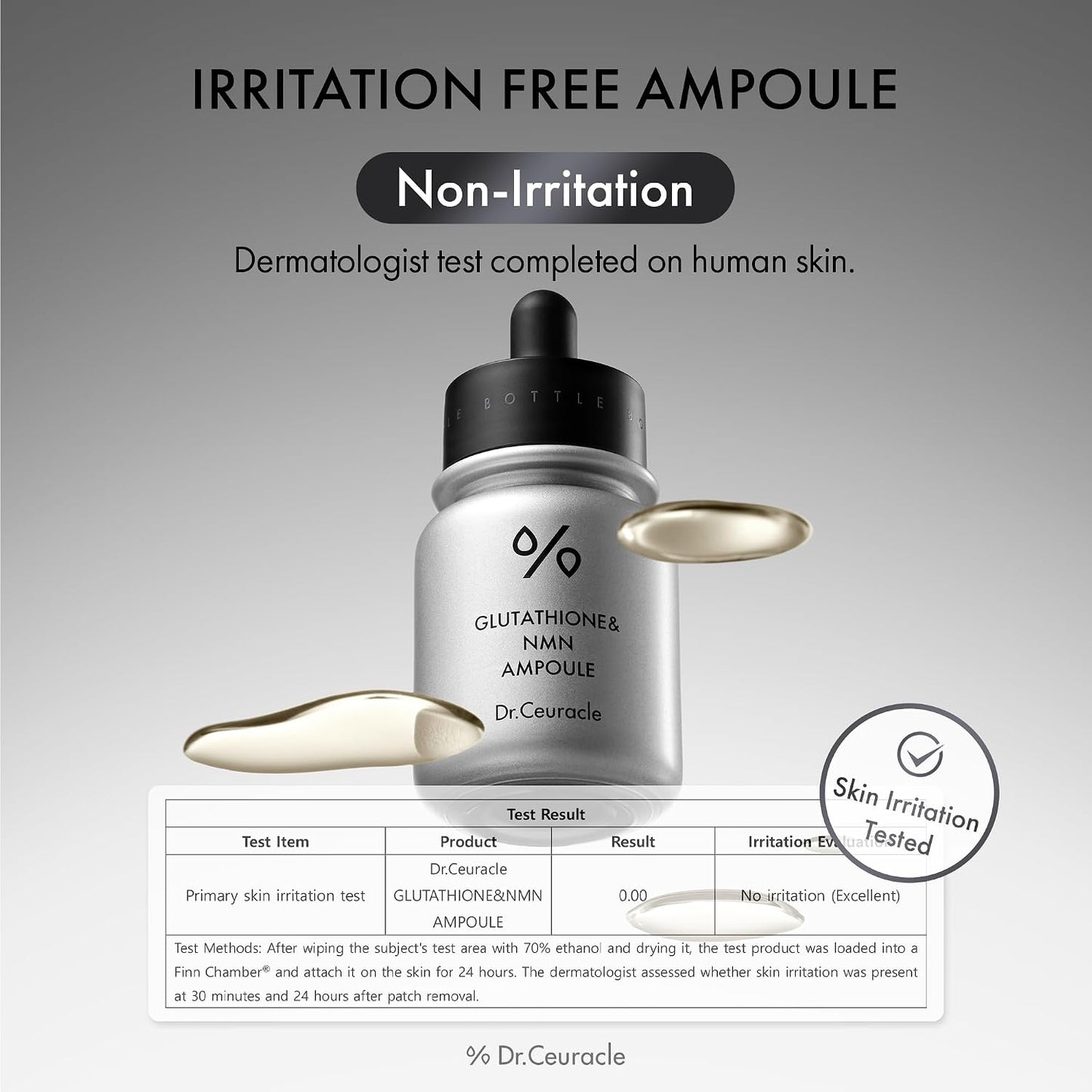 Dr.Ceuracle Glutathione & NMN Ampoule - Antioxidant Serum for Elevating Skin Vitality and Radiant Glowing Complexion