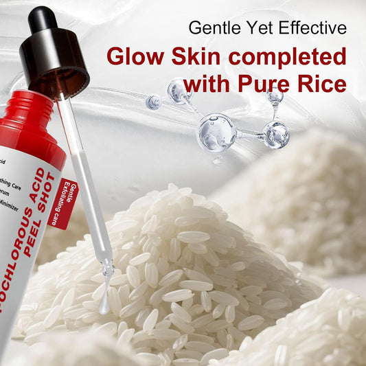 Medicube Gentle Exfoliating Serum with Hypochlorous Acid & Rice Extract - Daily Peel Solution for Smooth & Radiant Skin