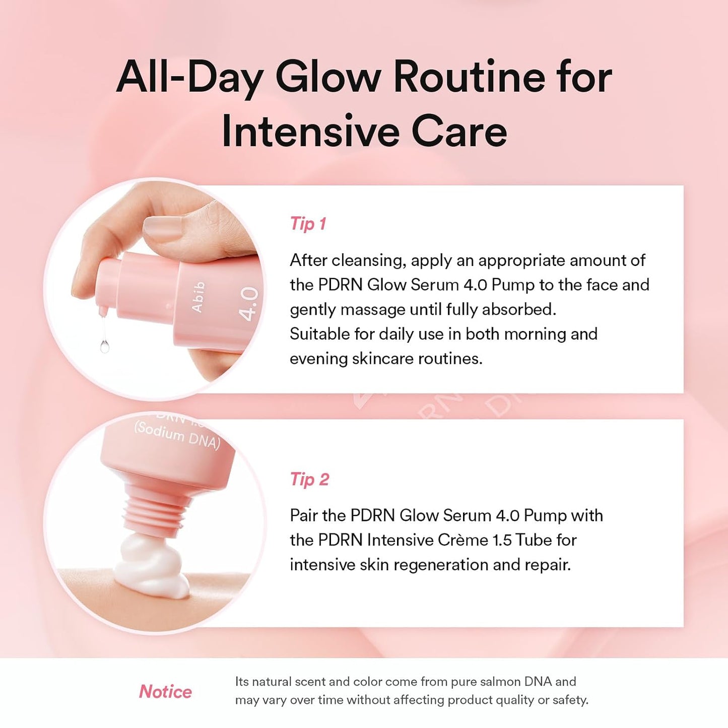 Abib PDRN Intensive Cream 1.5 Tube Salmon DNA PDRN Hydrating Moisturizer for Dull and Stressed Skin, Korean Skincare