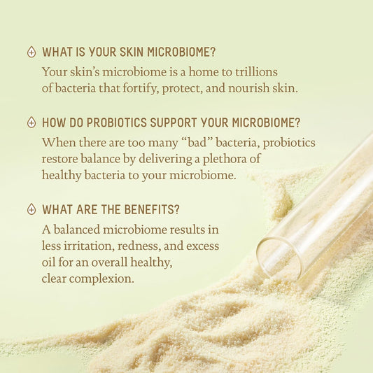 Biossance Squalane + Probiotic Balancing Face Gel Moisturizer - Advanced Formula for Oily & Acne-Prone Skin, Encapsulated Probiotics, Reduces Redness & Excess Oil, Soothes Sensitive Skin