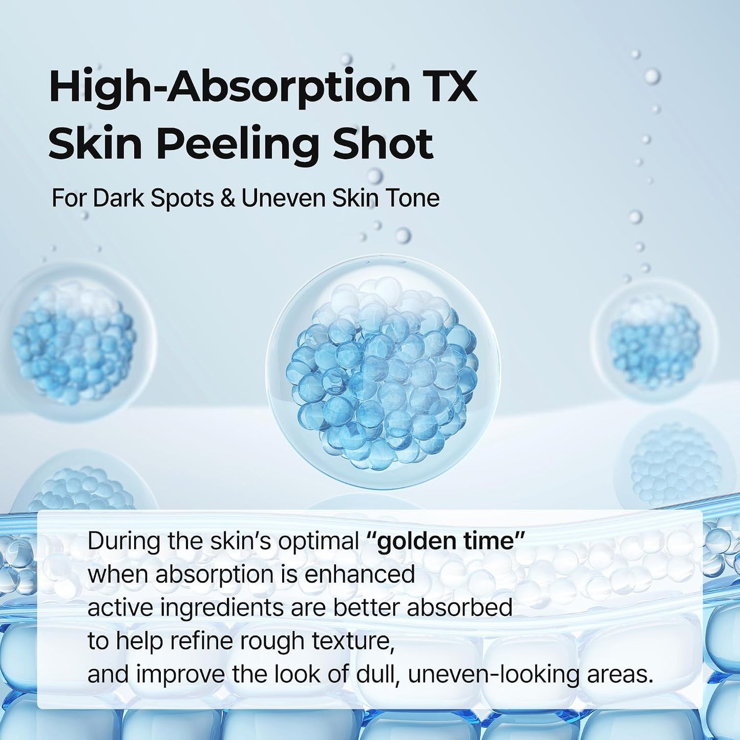 Dr.Melaxin Peel Shot Exfoliating TX Serum – 99% Pure Tranexamic Acid & Niacinamide + AHA PHA Brightening Exfoliating for Uneven Skin Tone, Dark Spots & Dullness, Smooth, Korean Skincare