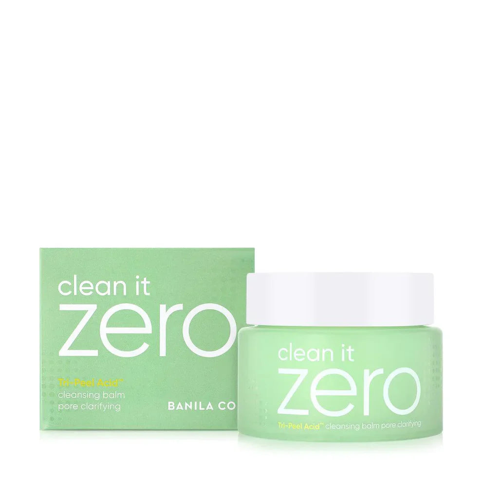 Banila Co Clean It Zero Tri-Peel Acid Cleansing Balm Pore Clarifying