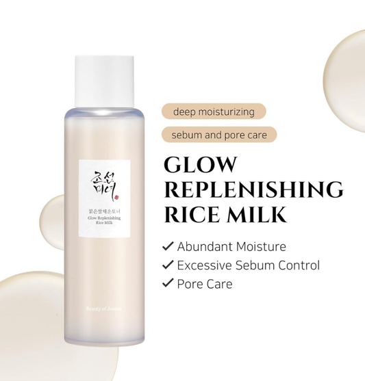 Beauty of Joseon Glow Replenishing Rice Milk
Hydrating + Balancing Toner