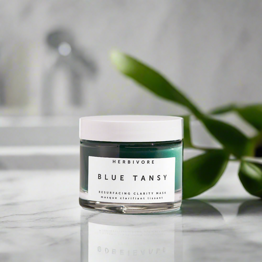 Herbivore Tansy Resurfacing Clarity Mask + Free Dr. Jart+ Soothing Hydra Solution Mask - Improves texture and reduces pore size in minutes