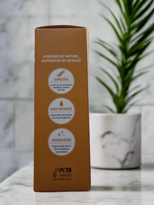 SOQU Ginseng Hydrating Glow Serum - Improve skin elasticity and reduce the appearance of fine lines and wrinkles