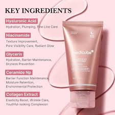 medicube Wrapping Mask Collagen Overnight Peel Off Facial Mask - Elasticity & Hydration Care, Reduces Sagging & Dullness, Hydrolyzed Collagen For Glowing Skin