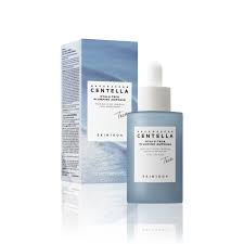 SKIN1004 Hyalu TECA Plumping Ampoule, Hyaluronic Acid Serum for Dewy Glow Skin, Hydrating Face Serum with Soothing Centella & Ceramide, Peptides for Firming Skin