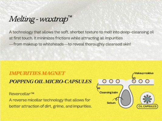 ma:nyo Deep Clear Cleansing Balm - Vegan, Daily Makeup Remover with Natural plant oils with Revercellar Technology that allows for better attraction of dirt & grime