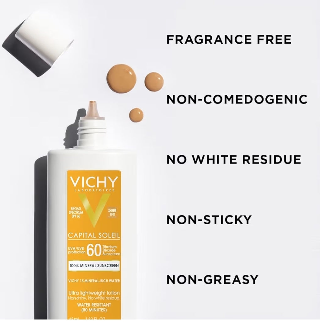 Vichy Capital Soleil Tinted Mineral Sunscreen for Face SPF 60