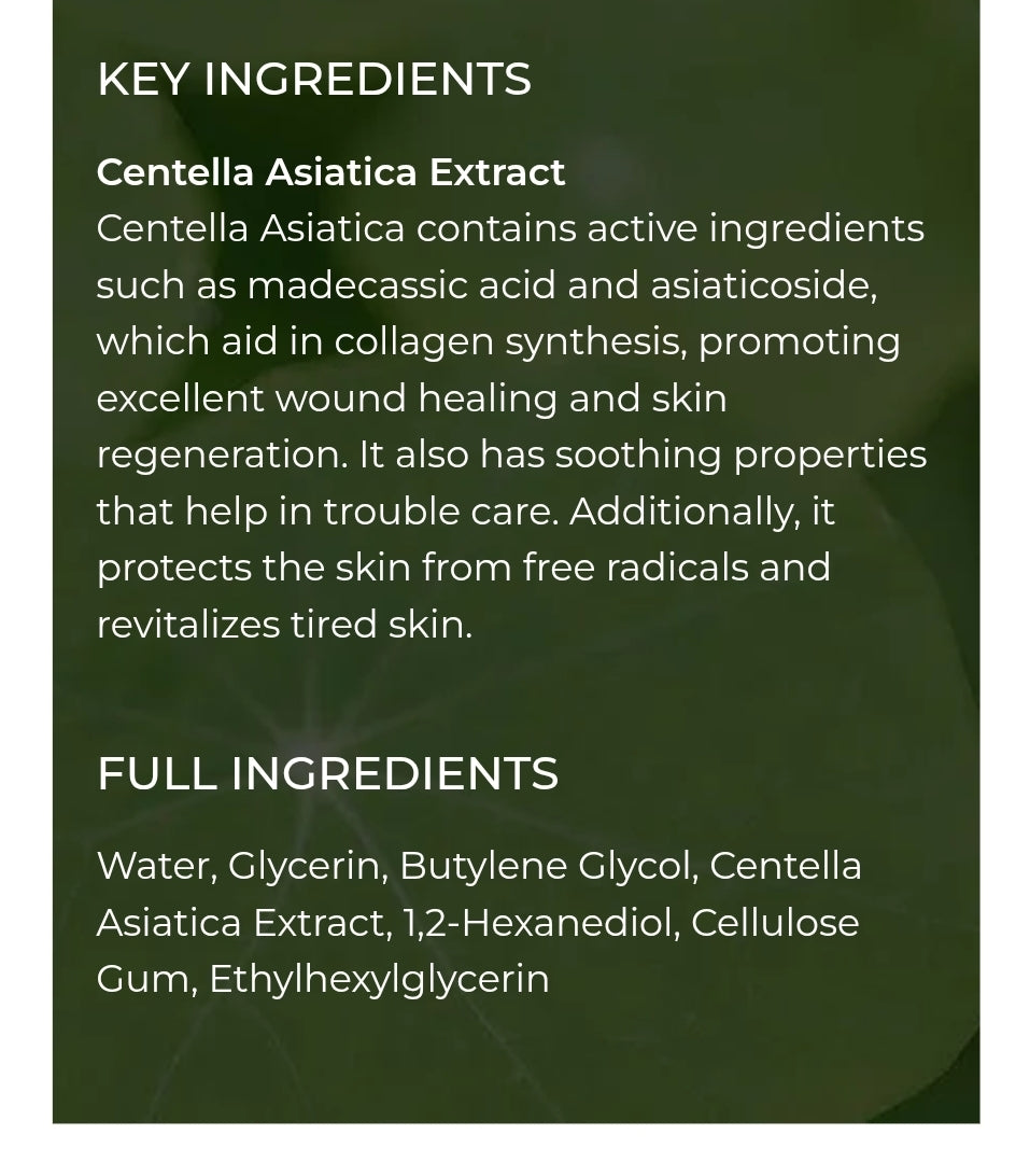 SKIN1004 Madagascar Centella Ampoule - Serum 1.85oz - Redness and Irritation Relief