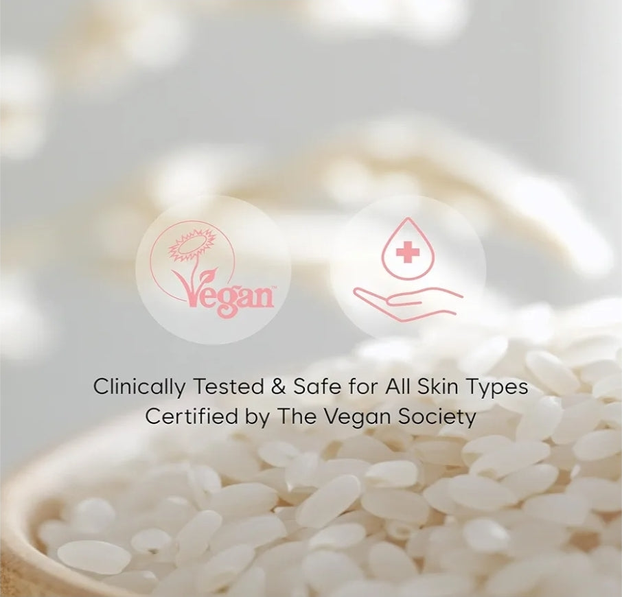 MIDHA Rice Protein Milky Serum - Deep hydration, Moisture balance, Firm Elasticity, Skin Barrier Support, Ceramide Skincare, Non-greasy finish, Smooth and hydrated, vegan