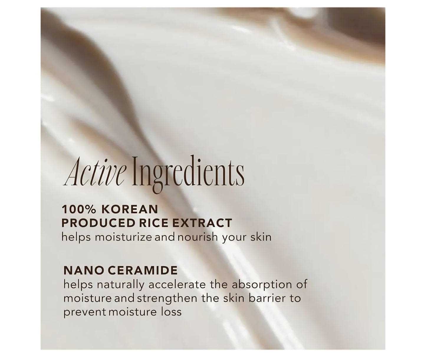 Crema hidratante con ceramidas de arroz de The Face Shop