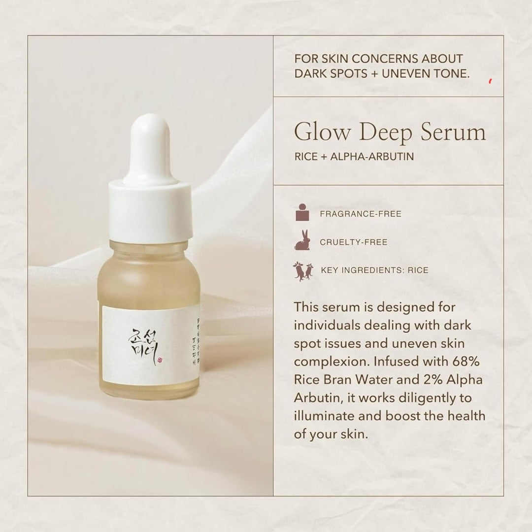 Beauty of Joseon Hanbang Serum Discovery Kit Gift Set - Moisturizing Travel Size Mini Korean Skincare - 10ml each