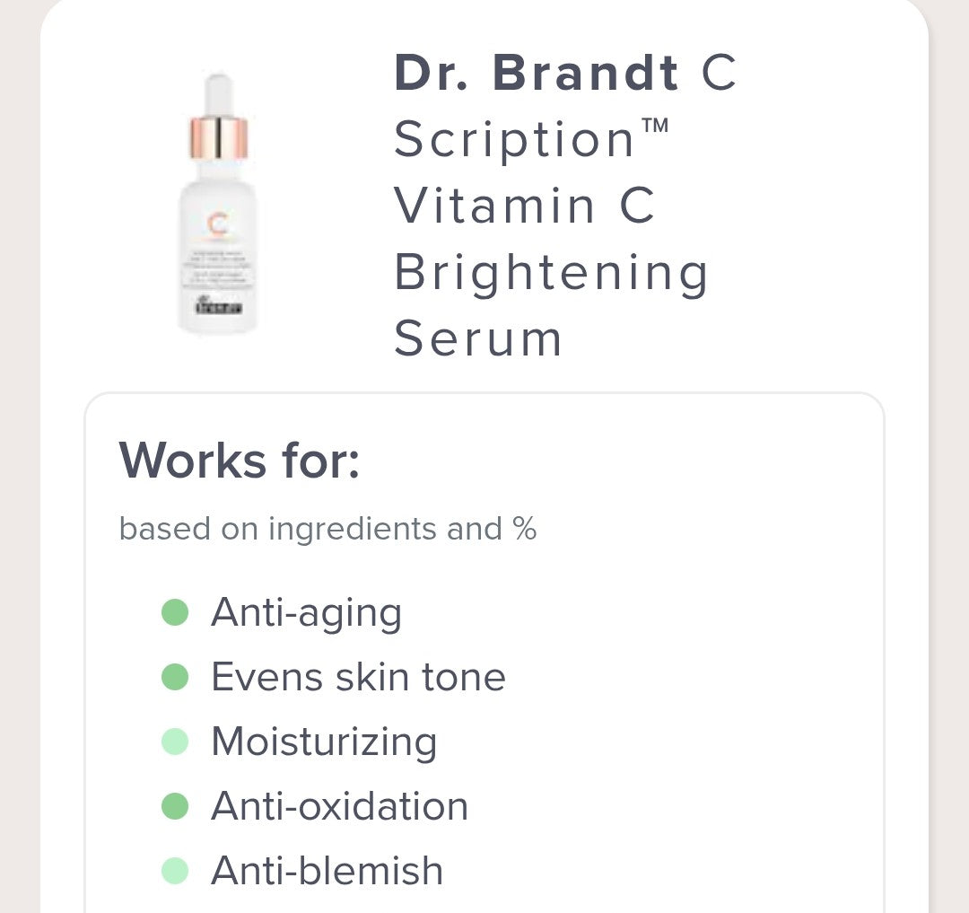 Dr. Brandt Bright This Way C Scription Brightening Serum - Fades dark spots, improves the look of fine lines and wrinkles, helps boost collagen production for firmer-looking skin