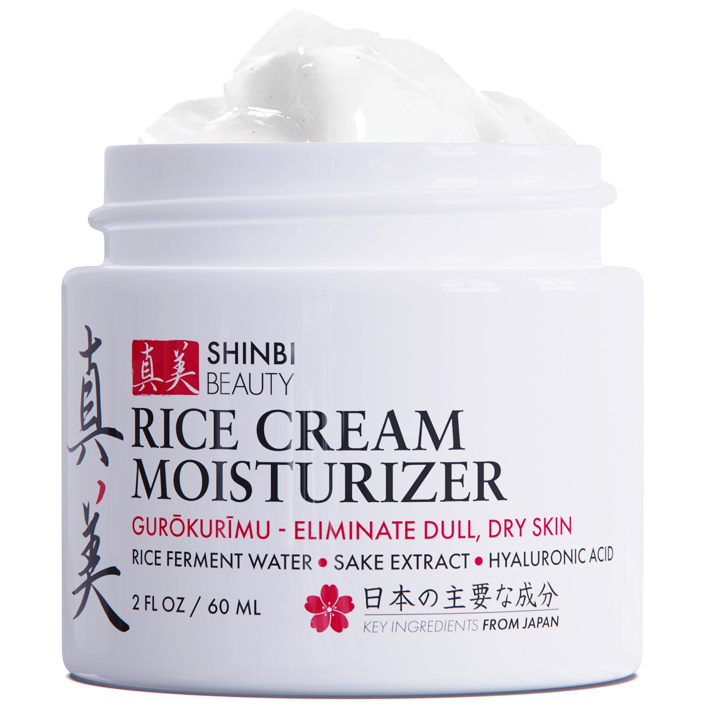 Crema hidratante de arroz Shinbi Beauty