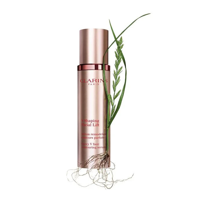 Clarins V Shaping Facial Lift Serum - Contouring, Depuffing, Refining Face Serum - Visibly sculpts, slims, depuffs, redefines facial contours