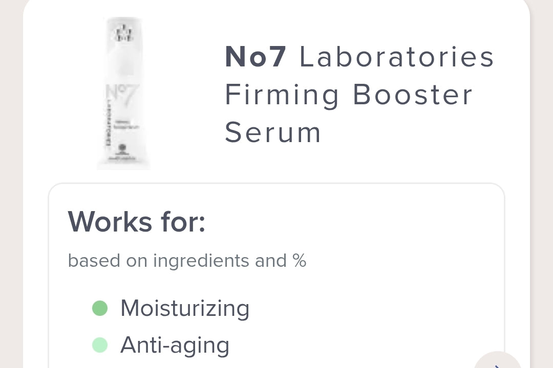 Suero facial reafirmante No7 Laboratories