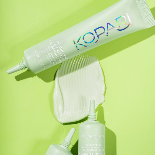Crema iluminadora para ojos con niacinamida y cafeína Kopari