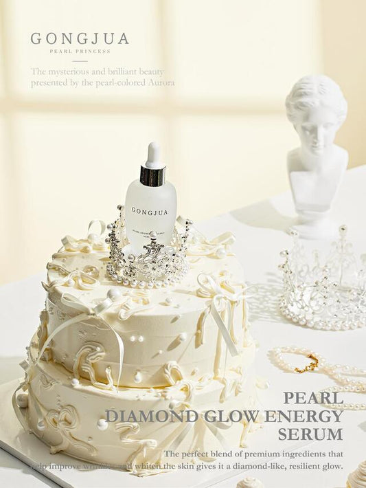 Gongjua Pearl Diamond Glow Energy Serum - With Pearl Extract - Premium Korean Brand, Highly Effective Skin Brightening, Anti-aging, and Skin Regeneration