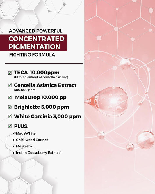 Centellian 24 Expert Madeca Mela Capture Ampoule Pro - High-concentration brightening serum designed to target hyperpigmentation, dark spots, and signs of aging