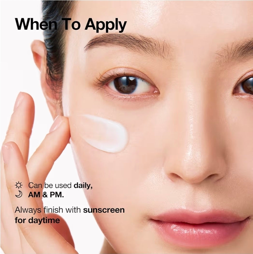 Anua PDRN Hyaluronic Acid 100 Moisturizing Cream - Lightweight Hydrating Moisturizer with Salmon DNA, Hyaluronic Acid, Collagen
