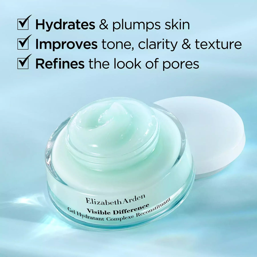 Elizabeth Arden Visible Difference Replenishing HydraGel Complex - 24hrs Hydration, improve Skin tone & clarity