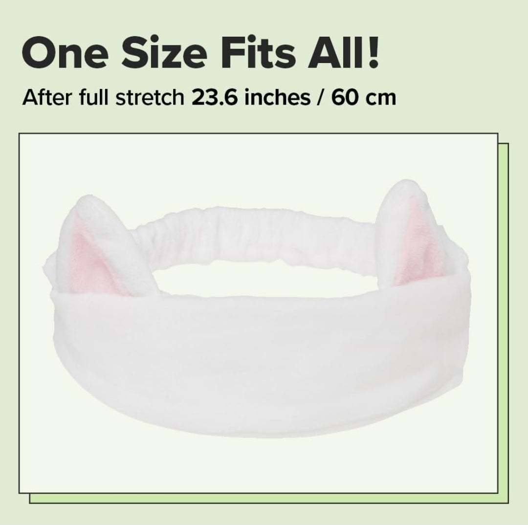 I DEW CARE Cuidado de la Piel - Hydra Vibes - Set de 3 piezas + 1 Diadema de Gato Gratis - Limpiador, suero y humectante con ácido hialurónico de diferente peso molecular