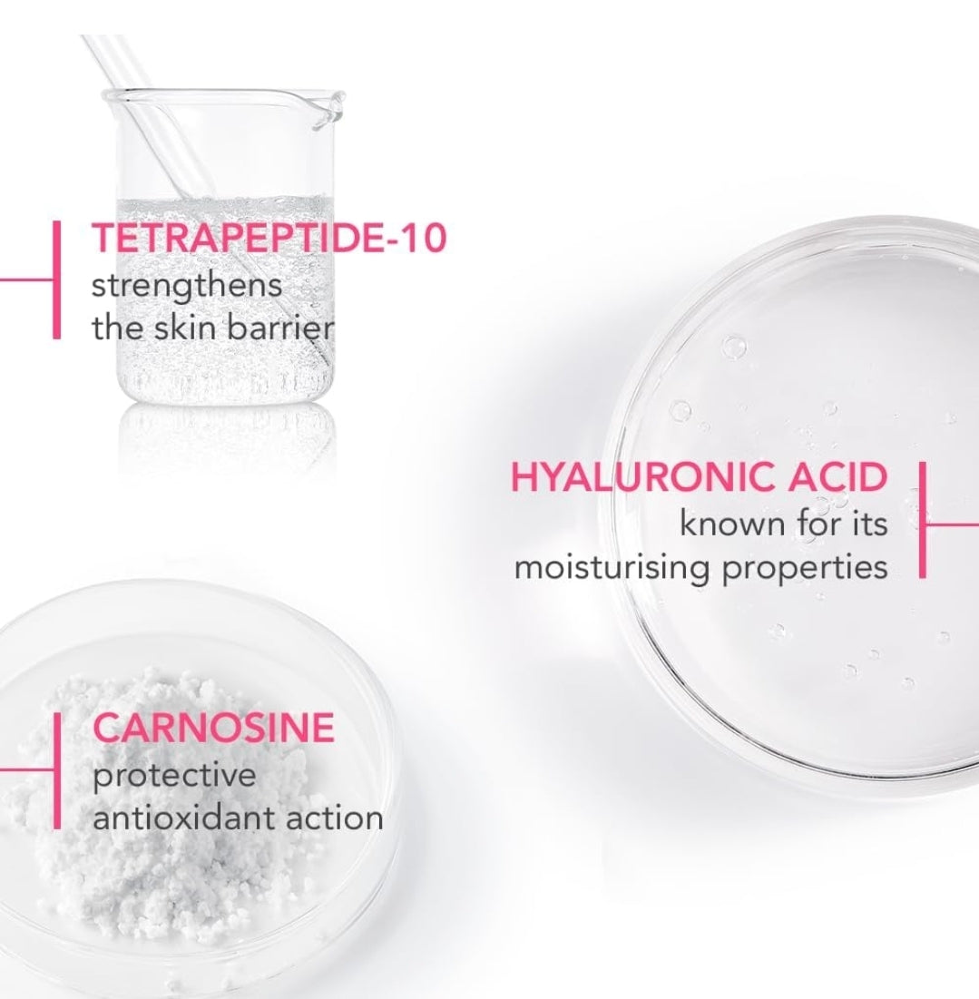 Bioderma Sensibio Defensive Serum - Concentrado hidratante calmante para piel sensible, reduce arrugas y líneas finas, previene el envejecimiento prematuro