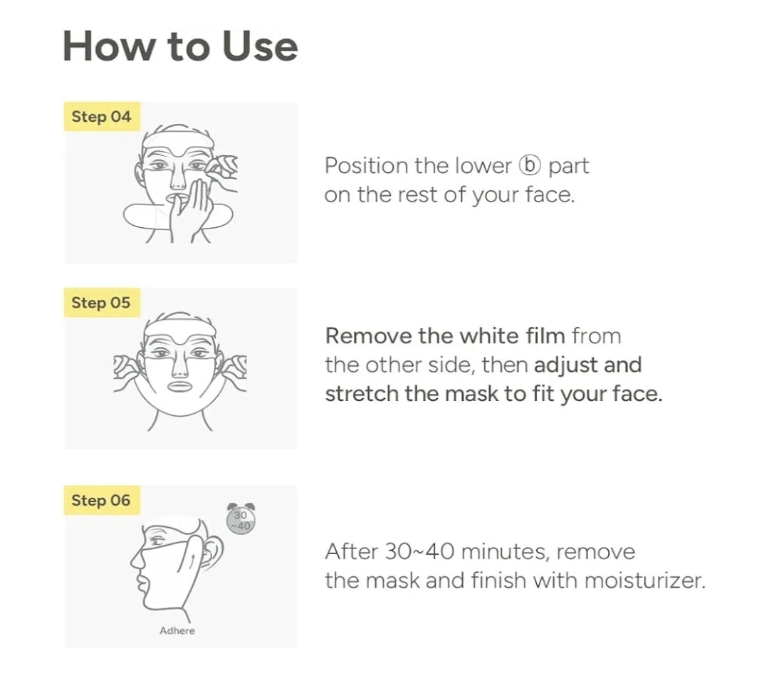 SUNGBOON EDITOR Deep Collagen Retinol Tension Boost Up Mask - Retinol, Volufiline, Lifted Skin, Skin Firmness, Boosted Volume for Sagging skin, Double Chin Reducer, V Line Lifting - 1 Mask