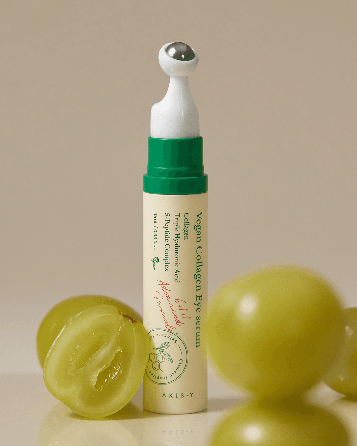 Axis-Y Vegan Collagen Eye Serum - Combats Wrinkles, Puffiness, and Dark Circles