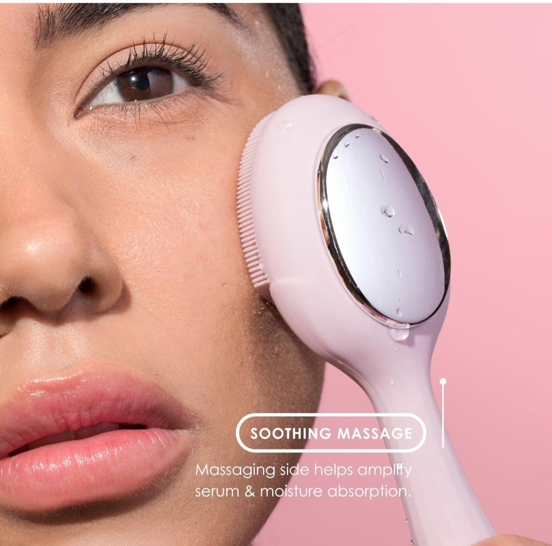 Limpiador facial Lumiglow - Exfoliante facial eléctrico