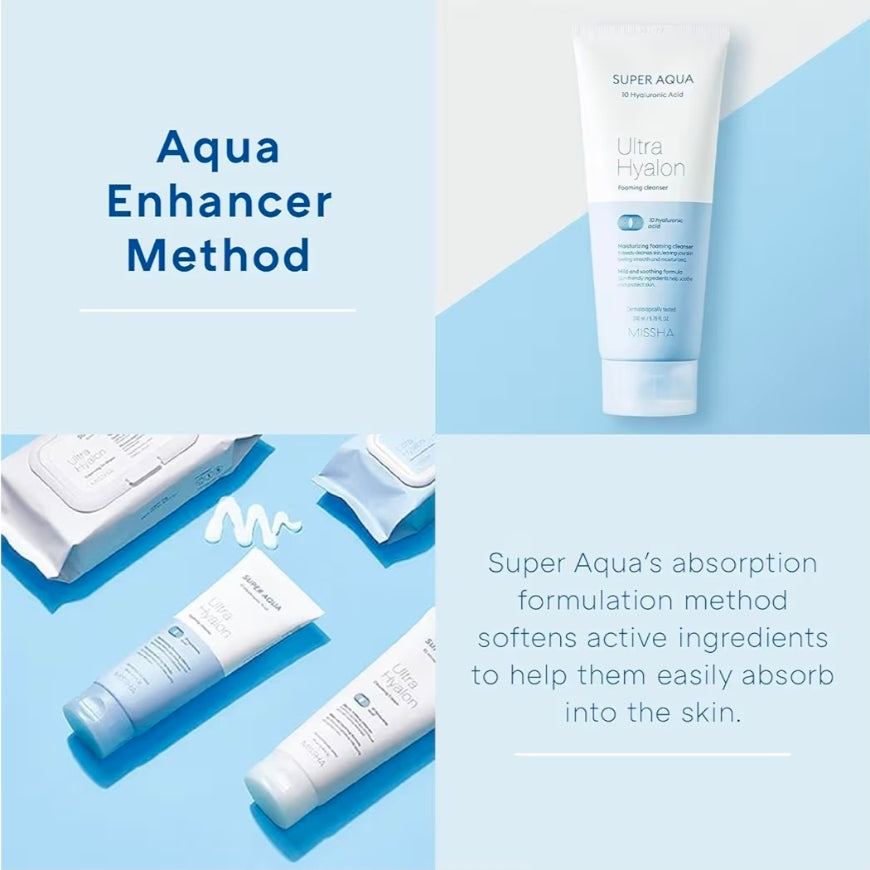 MISSHA Super Aqua Ultra Hyalron Cleansing Foam