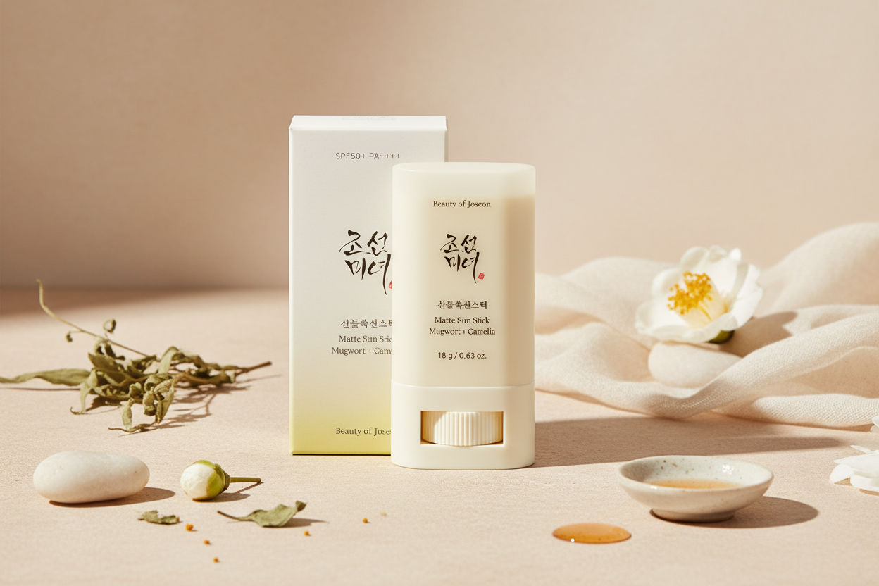 Beauty of Joseon Matte Sun Stick: Artemisia + Camelia - Protege, suaviza y nutre la piel