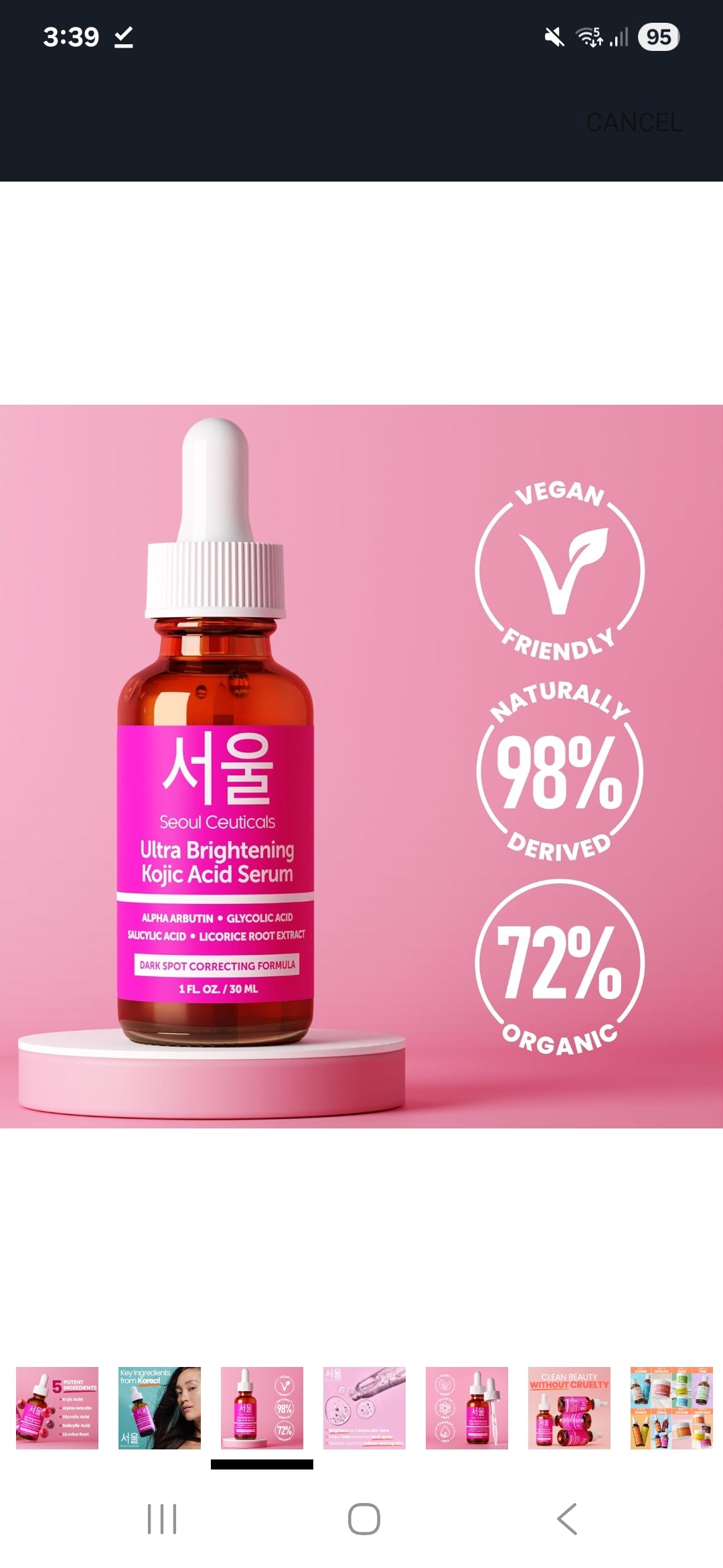 Suero ultra iluminador con ácido kójico de Seoul Ceuticals: fórmula correctora de manchas oscuras
