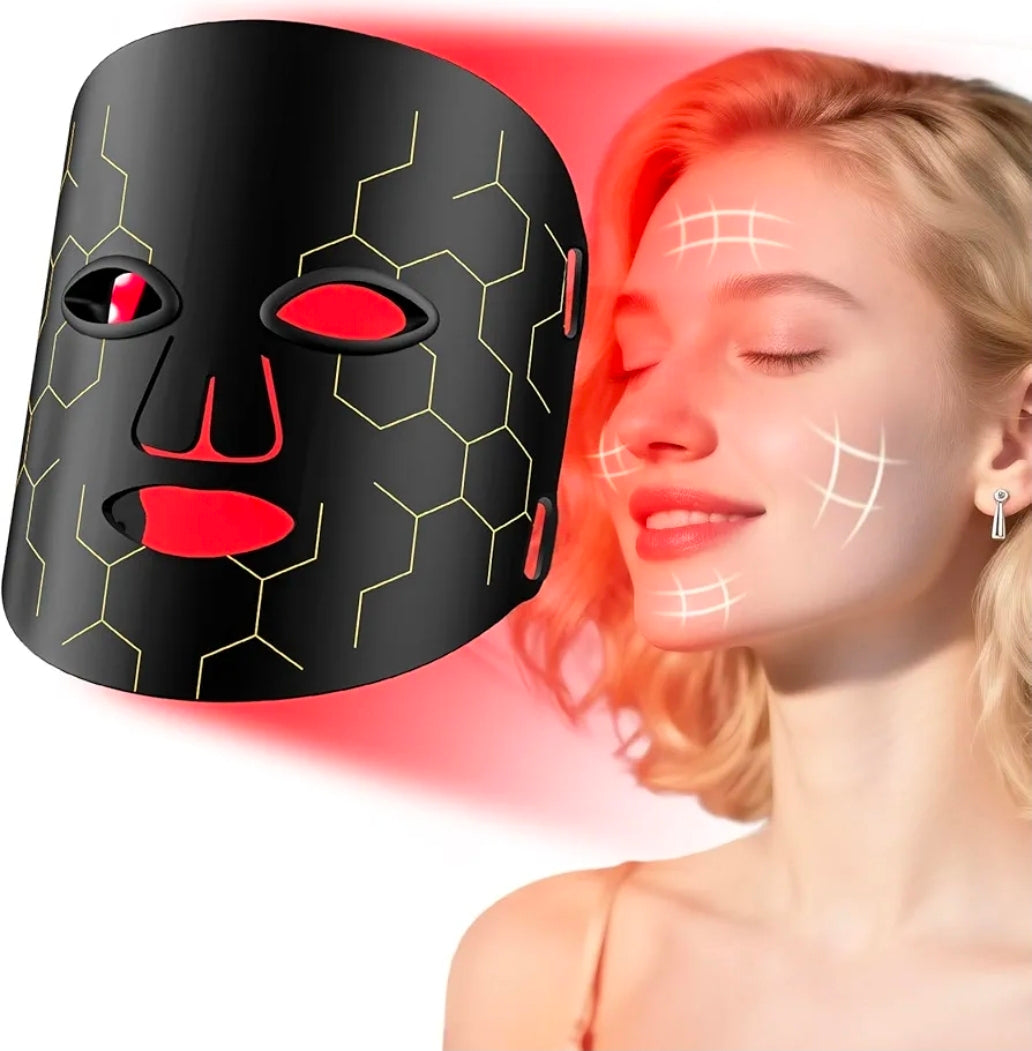 Led Light Therapy Face Mask - 7 Colors Portable Led Face Mask