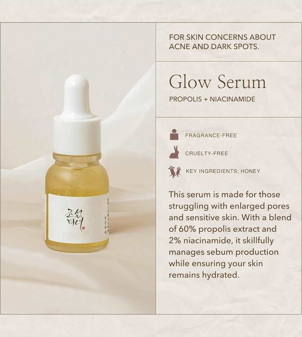 Beauty of Joseon Hanbang Serum Discovery Kit Gift Set - Moisturizing Travel Size Mini Korean Skincare - 10ml each