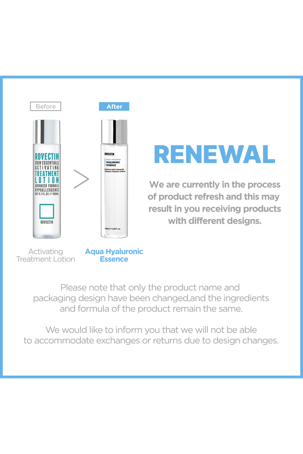 ROVECTIN Aqua Hydration Hyaluronic Essence - Enhance skin's texture with potent antioxidants, moisturizer, radiant complexion