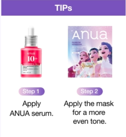 ANUA Vita Brightening Collagen Mask - Eternal Honmoon, Hydrogel Mask, Cooling & Skin Firmness, Dullness Care with Vitamin C, Radiant Glass Skin, KPop Demon Hunters - 1 Mask