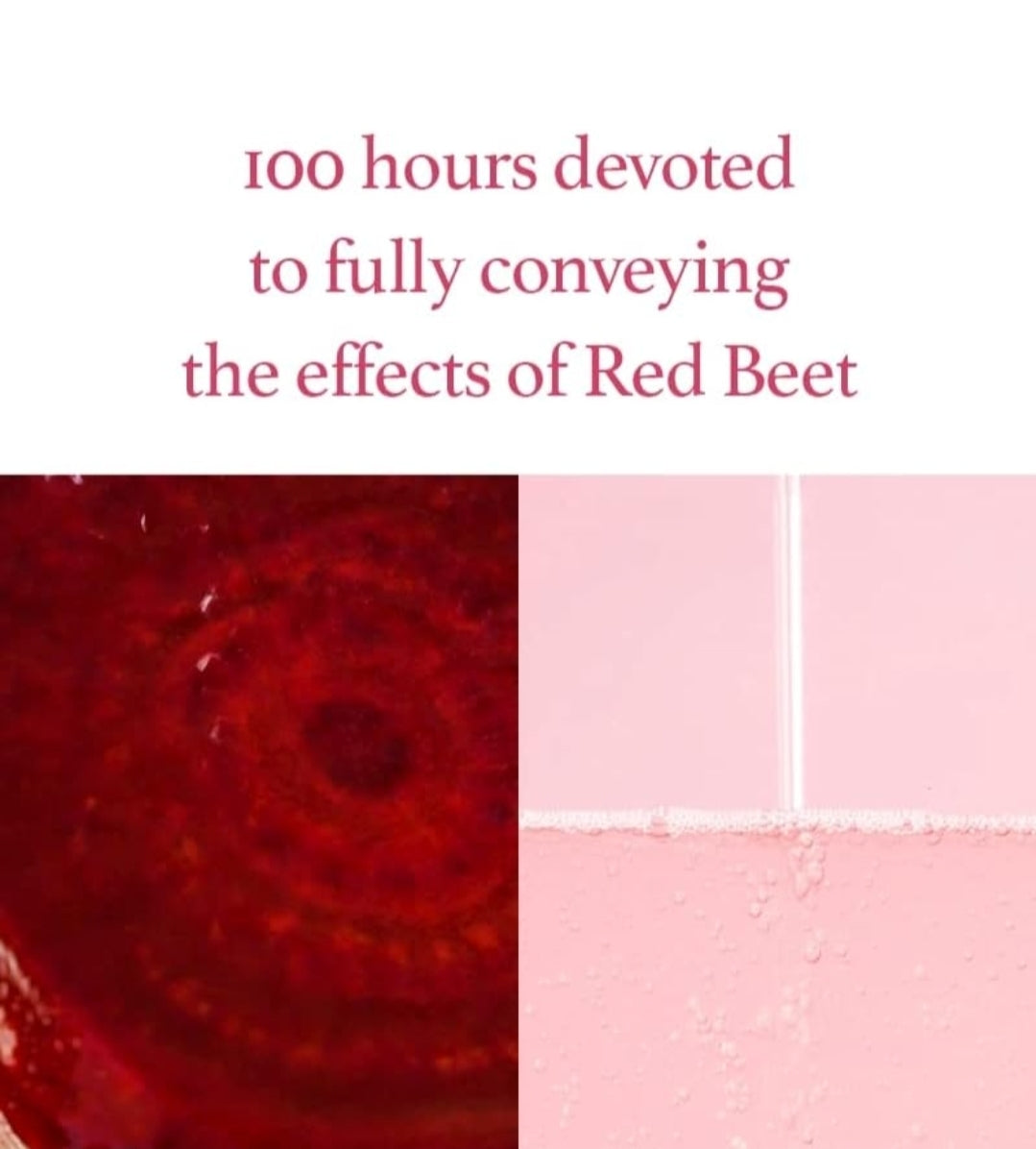I'm from Beet Energy Ampoule - 81.5% Red Beet Extract, Intensive vitalization care, Micro Squalane Capsules for deeper hydration - Rich in minerals and betaine, radiance, nourishment