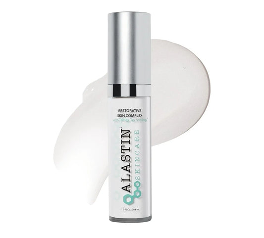 ALASTIN Restorative Skin Complex TriHex Anti-Aging Face Serum 0.5 oz - Reduce Fine Lines + ALASTIN Skincare Inhance Post-Injection TriHex Hydrating Face Serum 0.33 oz - 2 Piece Set
