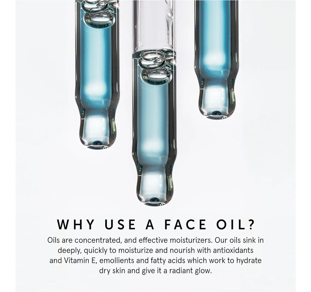 HERBIVORE Lapis Balancing Facial Oil with Blue Tansy + Squalane - Soothes dry skin & Redness + Balance Oil Production, Lightweight, Non-Comedogenic, Plant-Based