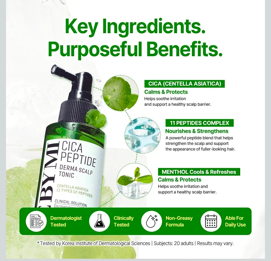 Tónico capilar Cica Peptide Derma de SOME BY MI