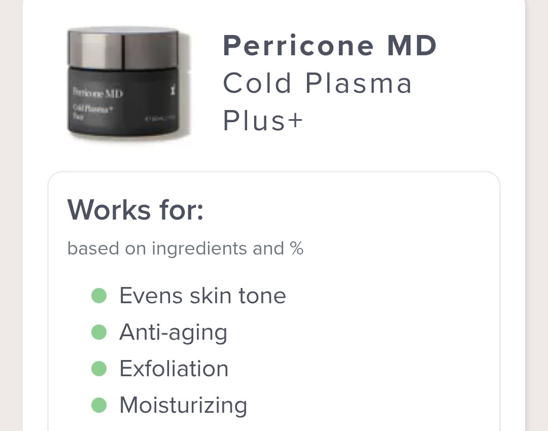 Perricone MD Cold Plasma Plus+ Humectante de Defensa Diaria con FPS 35 de Amplio Espectro