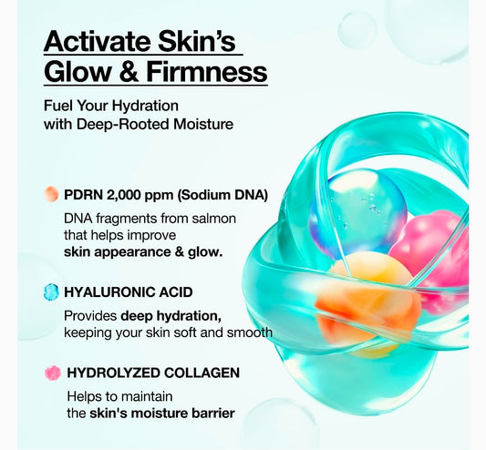 ANUA PDRN Collagen Glow Facial Serum Spray - 1.01 fl oz
Hydrating Face Mist, Hyaluronic Acid, dewy glass finish, All Skin Types, Instant Plumping, Firming Care, Korean Skincare